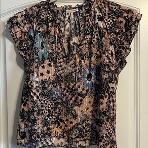 Ulla Johnson size 6 printed top